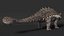 3D Ankylosaurus from Desert Habitats Rigged model