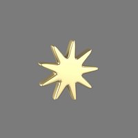 Cartoon Stylized Star 7
