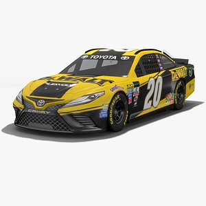 joe gibbs racing nascar 3D model