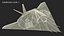 3D Stealth F-117 Nighthawk with Pilot in Flight model