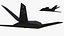 3D Stealth F-117 Nighthawk with Pilot in Flight model