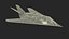 3D Stealth F-117 Nighthawk with Pilot in Flight model