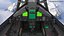 3D Stealth F-117 Nighthawk with Pilot in Flight model