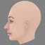 Andrea Trepat Head - No Hair - Low poly head for game
