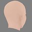 Andrea Trepat Head - No Hair - Low poly head for game