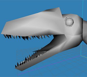 3d model raptor dinosaur deinonychus