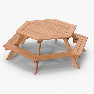 Wooden Picnic Table