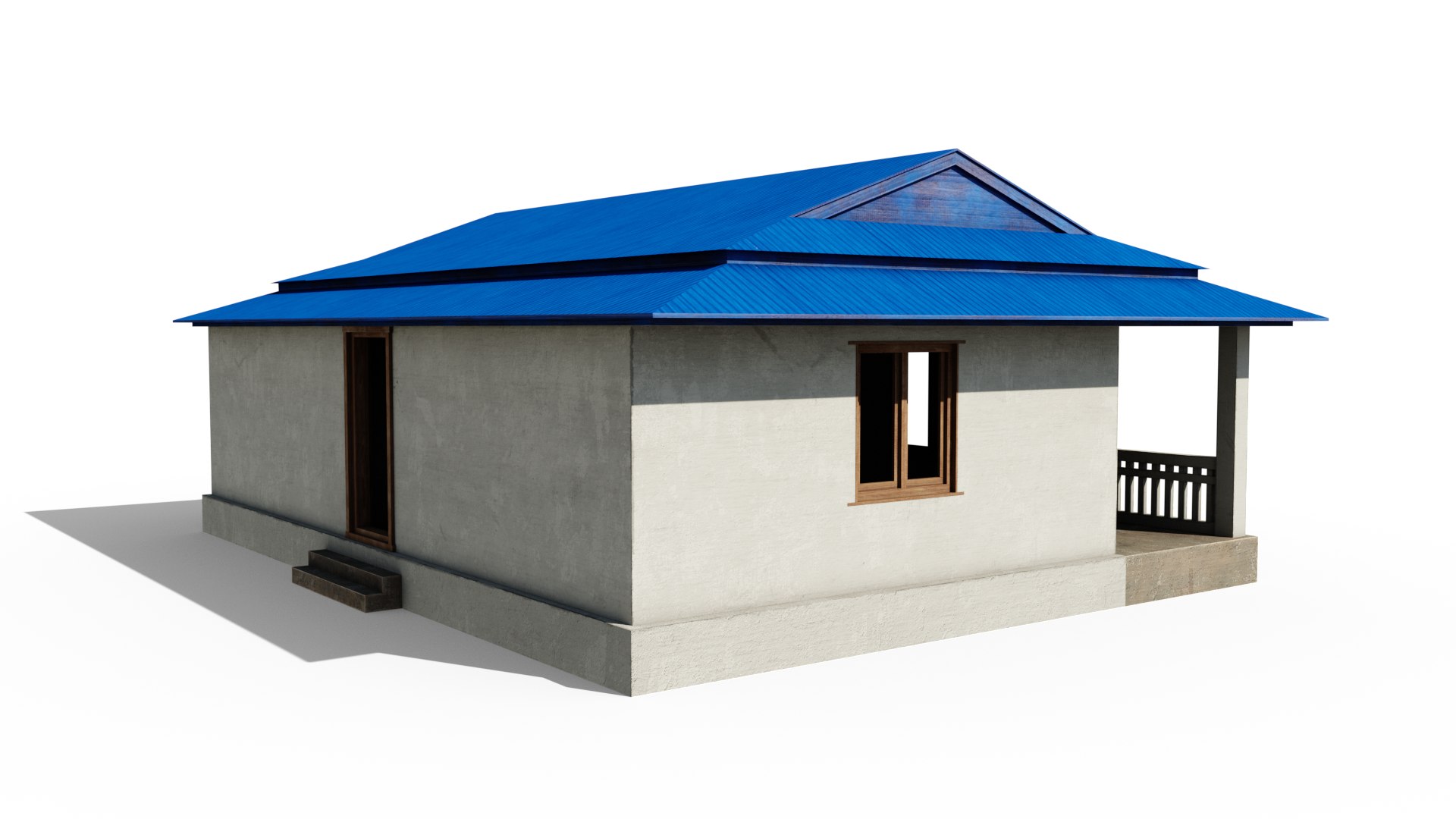 Sturdy House 3D - TurboSquid 1882077
