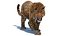 Leopardo animado (piel)