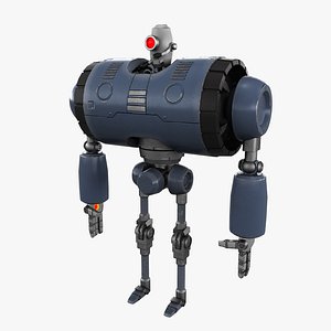 3D Cartoon Robot 2