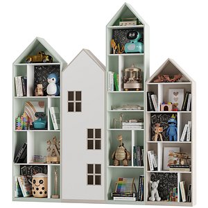 Children Room Set 8 3D model