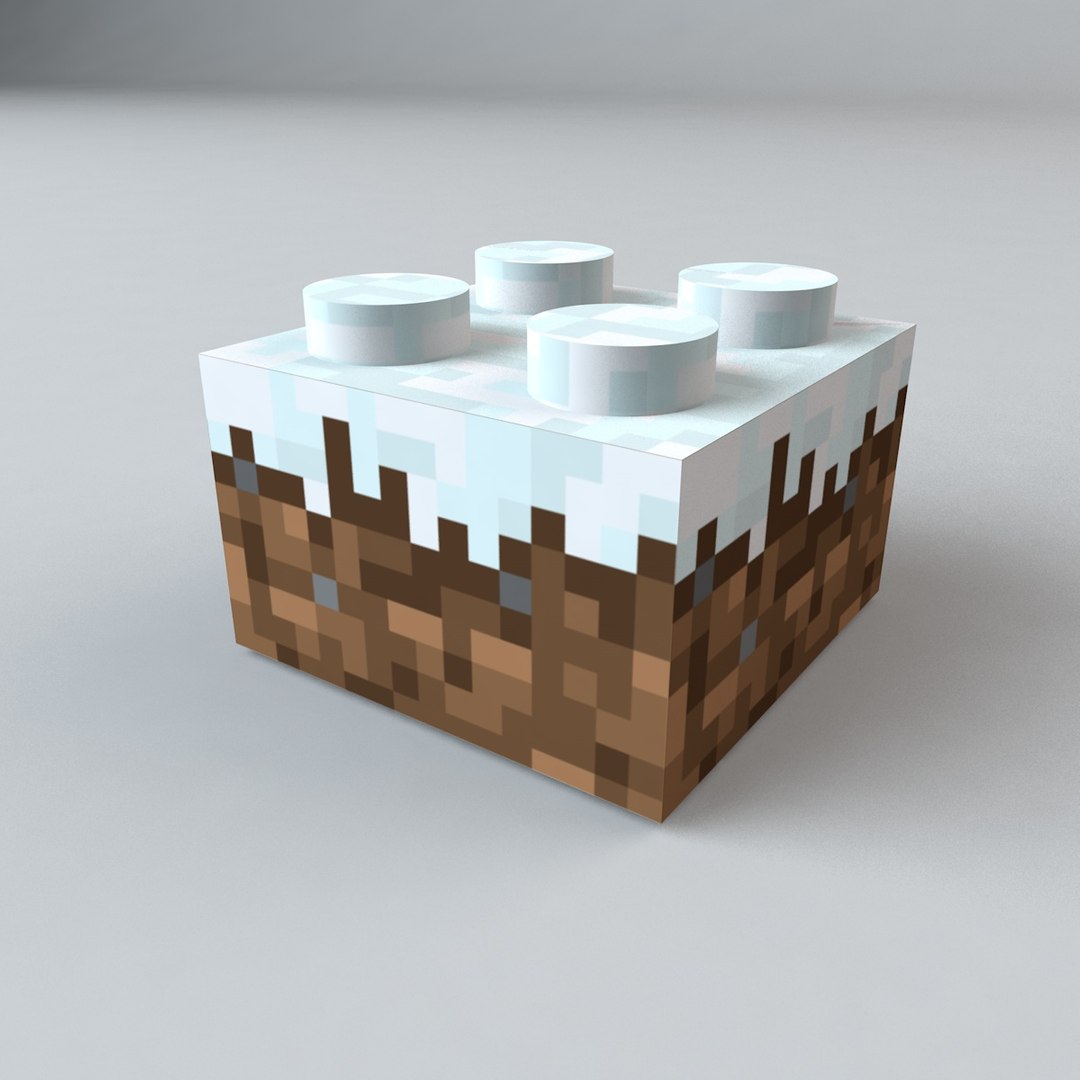 Free minecraft dirt block 3D - TurboSquid 1673666