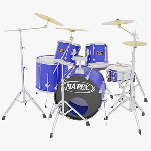 Drum Kit Blue