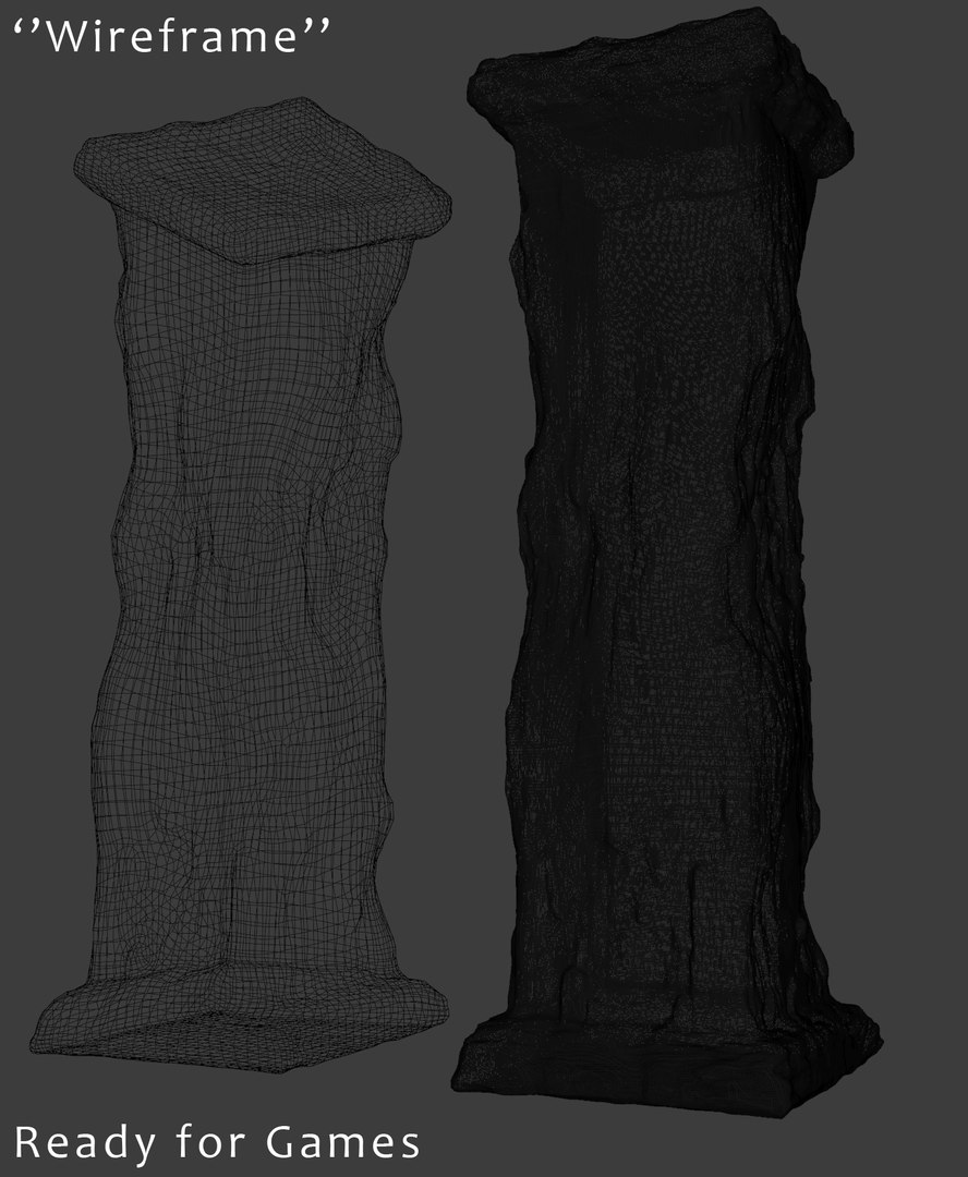 3D Column Games - TurboSquid 1640857