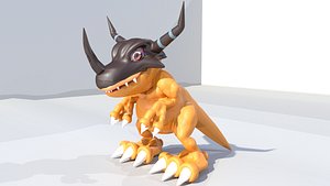 greymon 3D model