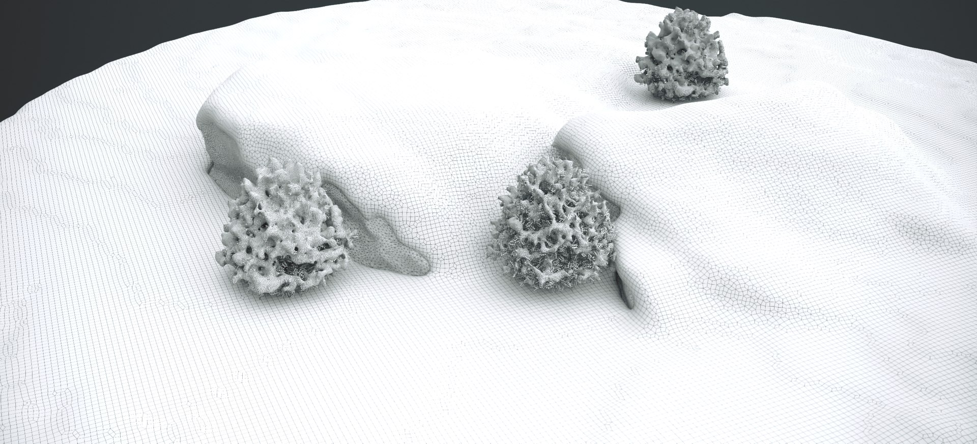 3D model SNOW ROCKS LANDSCAPE 2022 MAX 2019 RAW - TurboSquid 2026969