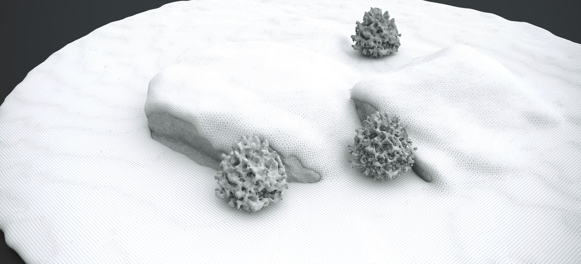 3D model SNOW ROCKS LANDSCAPE 2022 MAX 2019 RAW - TurboSquid 2026969