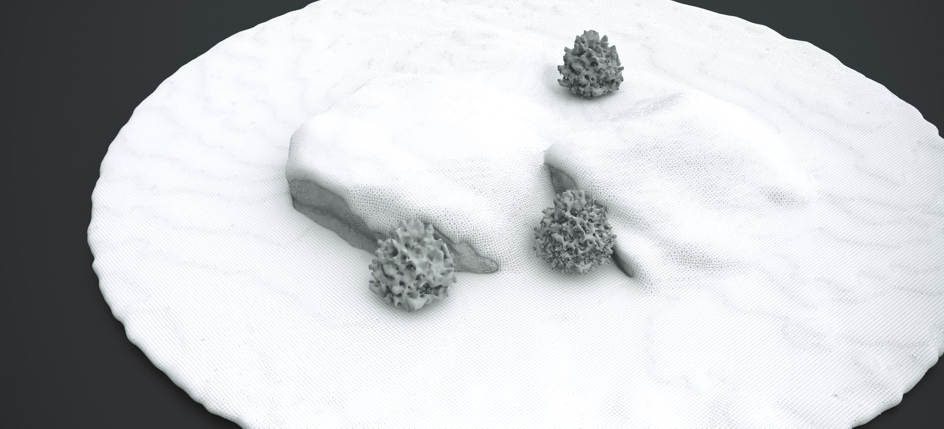 3D model SNOW ROCKS LANDSCAPE 2022 MAX 2019 RAW - TurboSquid 2026969