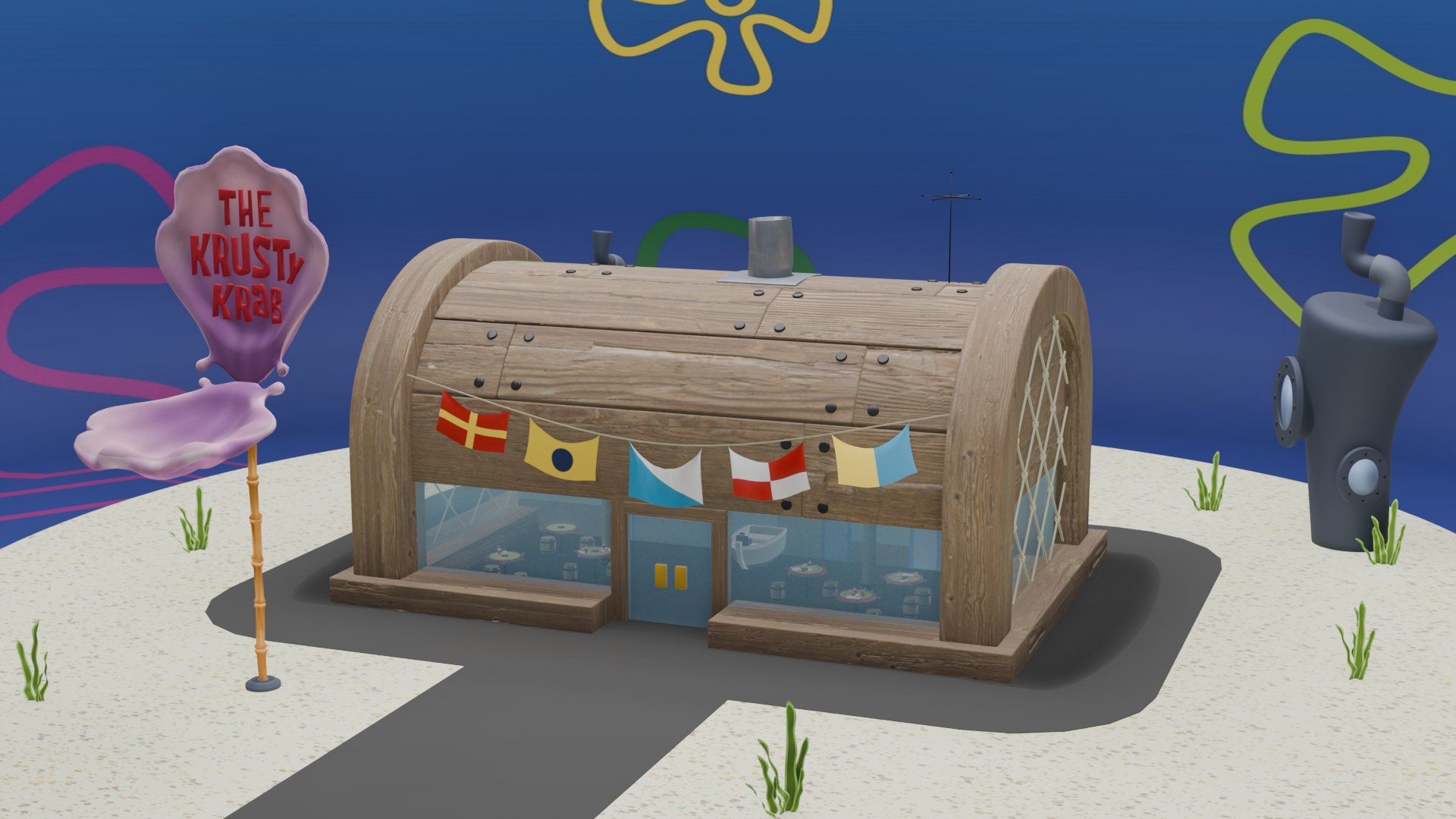 The Krusty Krab 3D https://p.turbosquid.com/ts-thumb/c7/nS0fQv/1F/3/png/1759922914/1920x1080/fit_q87/47501cb000ddb8360bc0aec82c03888291d1060e/3.jpg