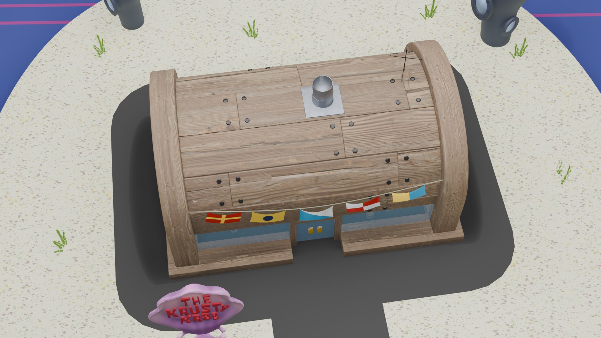 The Krusty Krab 3D https://p.turbosquid.com/ts-thumb/c7/nS0fQv/BT/6/png/1759922920/1920x1080/fit_q87/e6539aebbe75dc332ea9aacf3e8063bc7363ad7f/6.jpg
