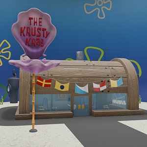 The Krusty Krab 3D