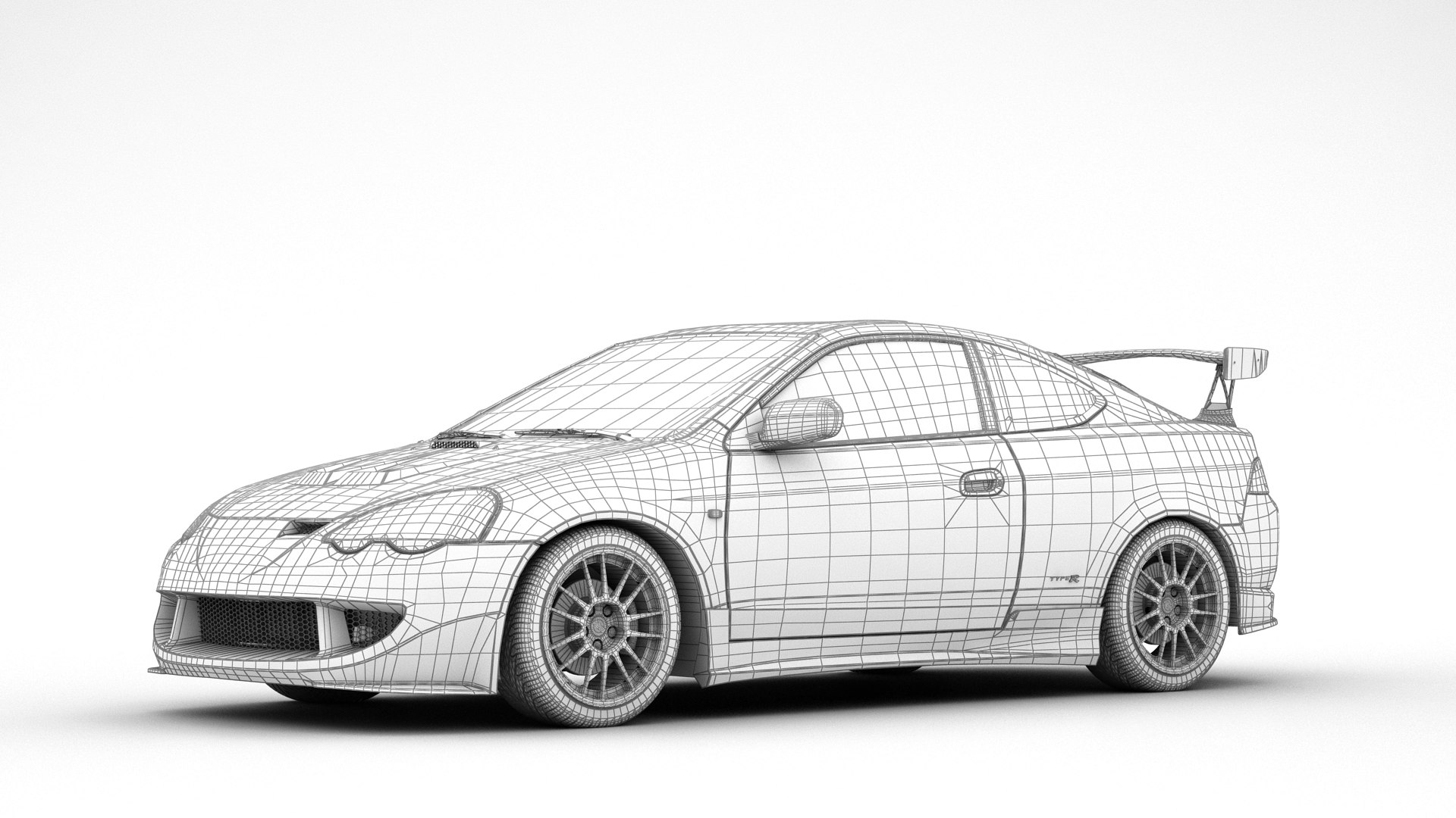 3D Honda Integra TypeR Model - TurboSquid 2010099