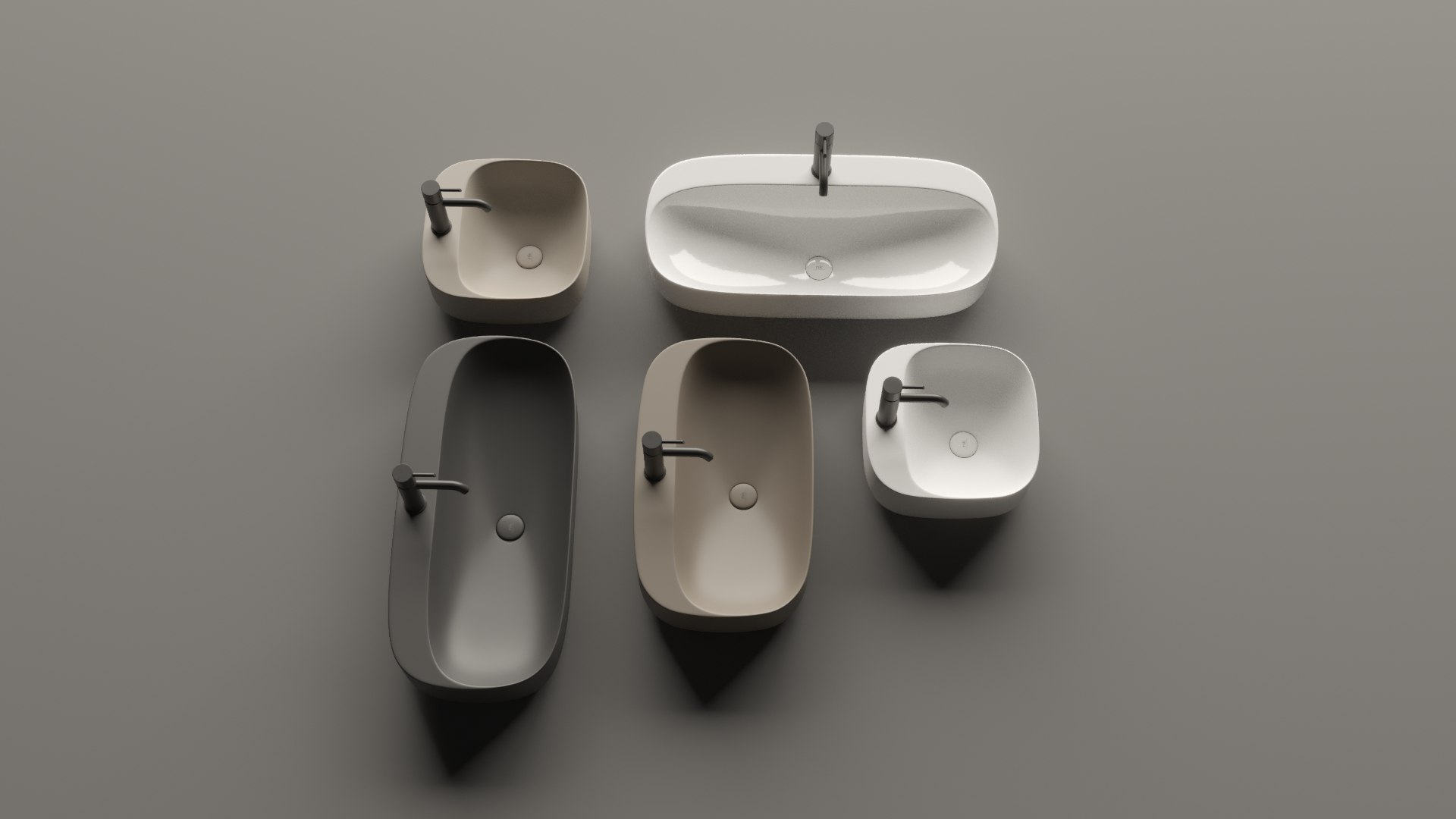 Porcelen Washbasin Noken Arquitect 3D model - TurboSquid 2004714