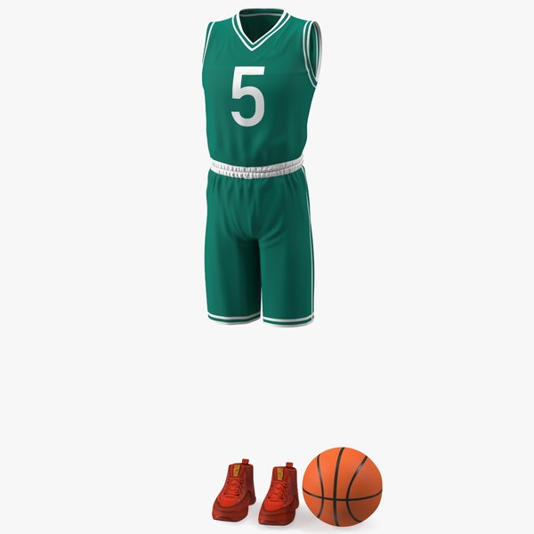 Basketball Uniform 3D model