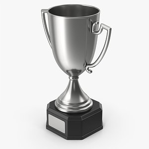 Silver Trophy Cup 3D model