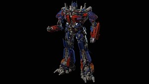 3D optimus prime model