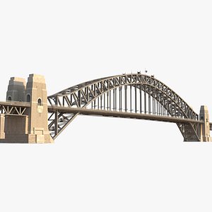 3d model sydney harbour bridge