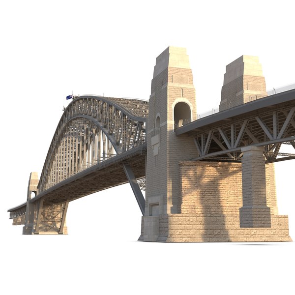 3d model sydney harbour bridge