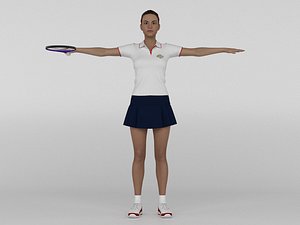 Female Tennis Player