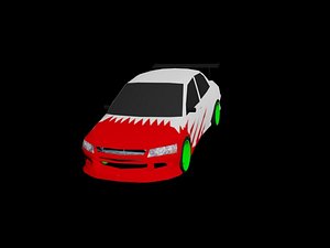 3d lancer evolution mitsubishi