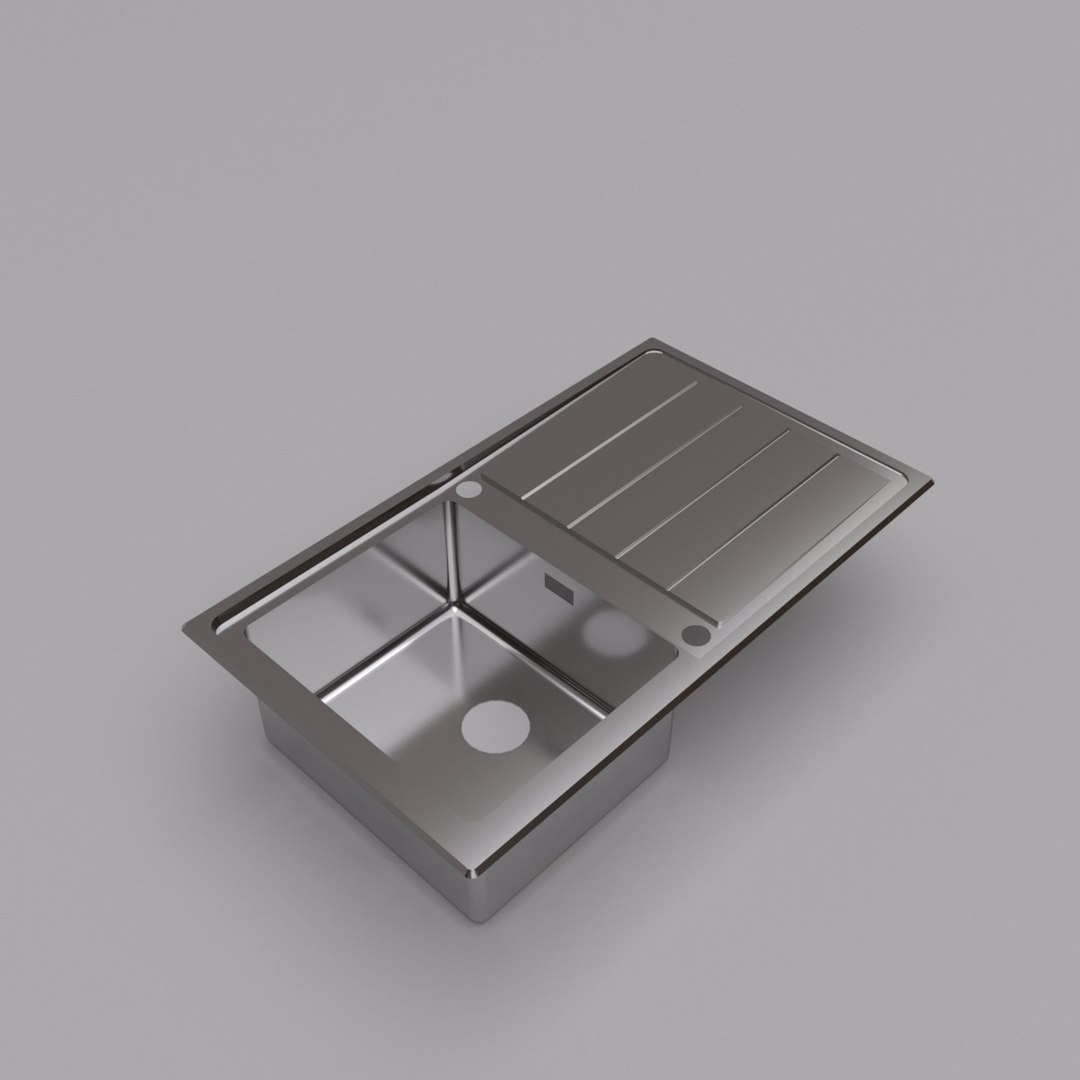 3D Kitchen Sink Model - TurboSquid 1981423