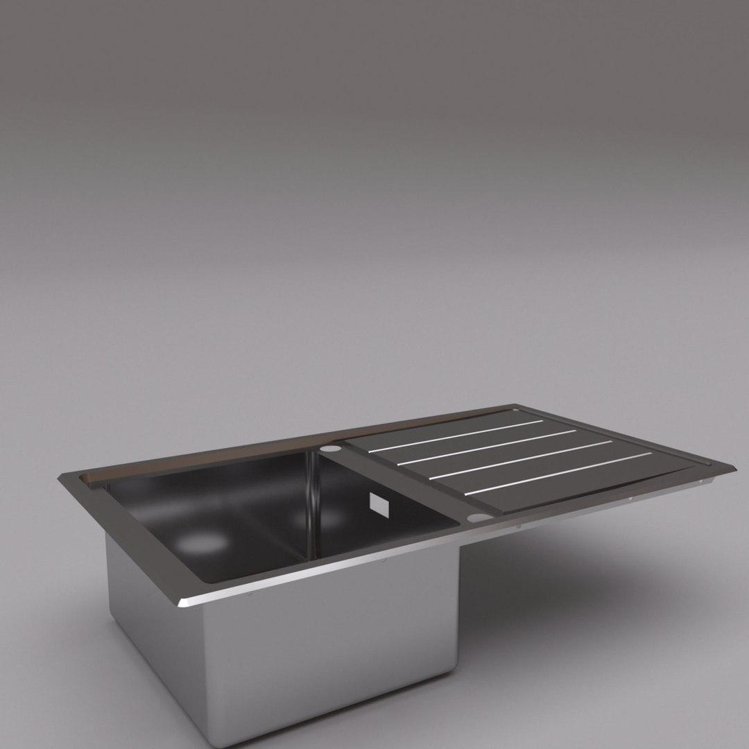 3D Kitchen Sink Model - TurboSquid 1981423