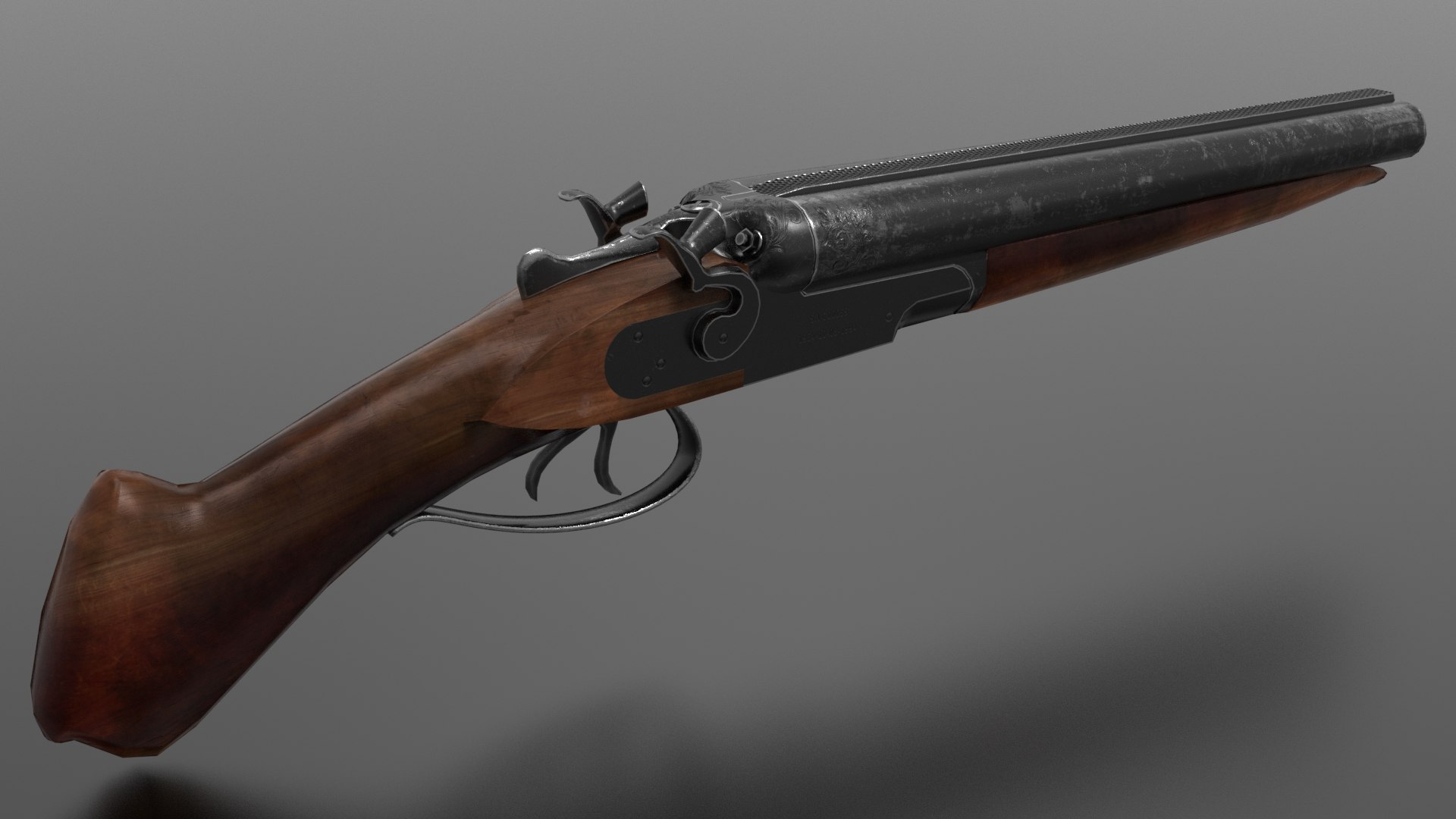 3D Bm16 Shotgun Fps - Tps - TurboSquid 2405835
