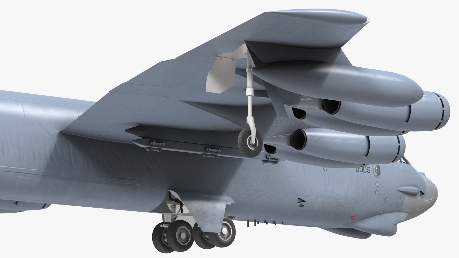 3D Boeing B52 Stratofortress Strategic - TurboSquid 1610999