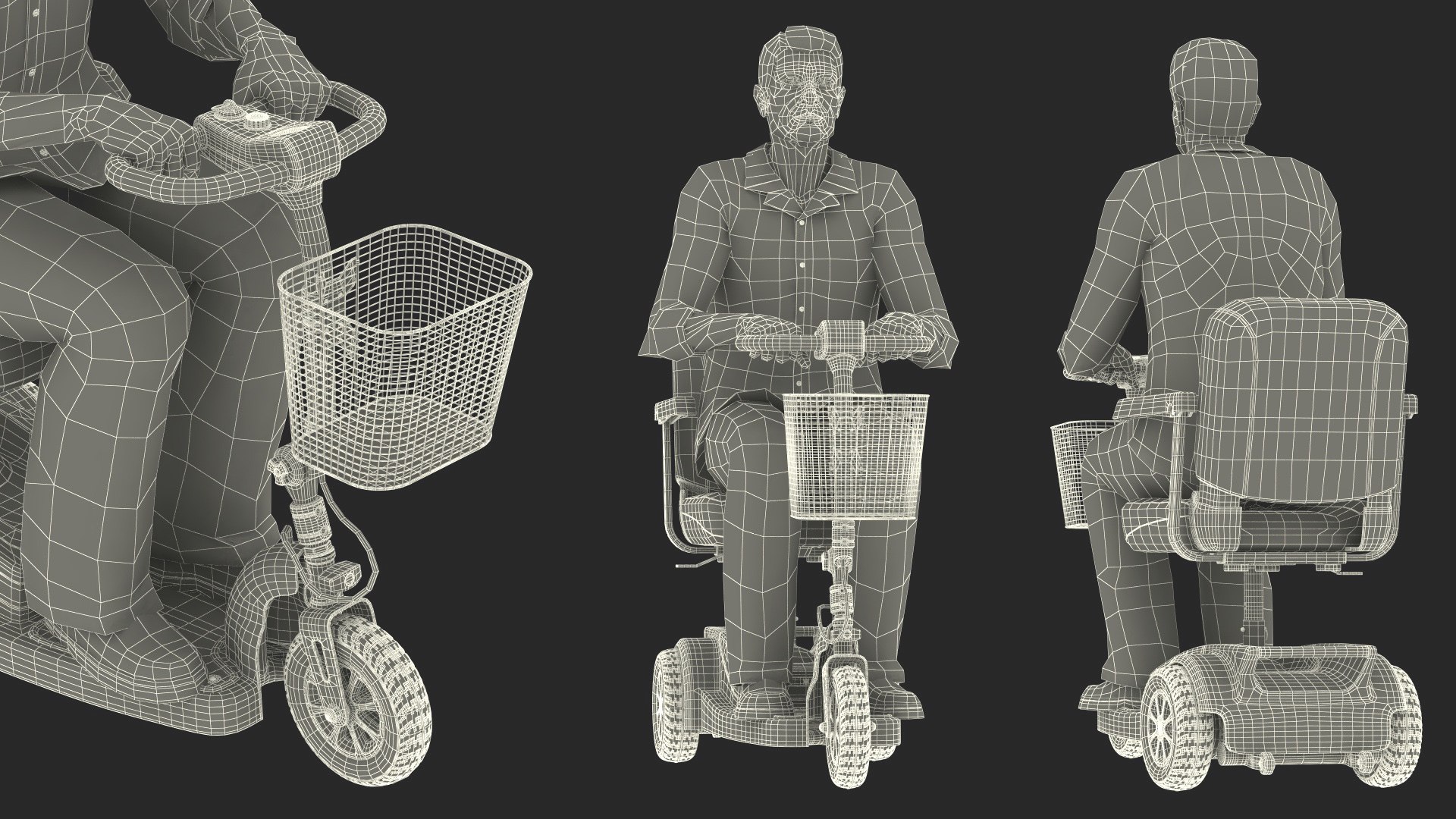 3D Elderly Man on Electric Wheelchair Rigged model https://p.turbosquid.com/ts-thumb/c8/BqZ5kp/pm/elderlymanonelectricwheelchairriggedvray3dmodel029/jpg/1695435453/1920x1080/fit_q87/dccd612ff268c6bfe9a47f474b9aa14cec4f1496/elderlymanonelectricwheelchairriggedvray3dmodel029.jpg