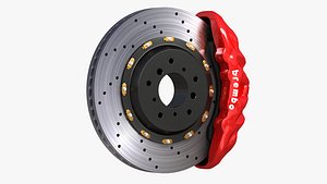 Brake Brembo GT 8 pistons