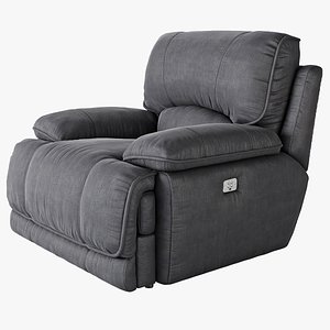 American Signature Furniture Mario Dual-Power Reclining 3D model