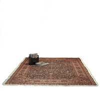 Oriental Rug with Fringe