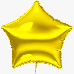 3D model Star Balloon V2