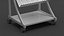 3D Mockup Magazine Rack Aluminium