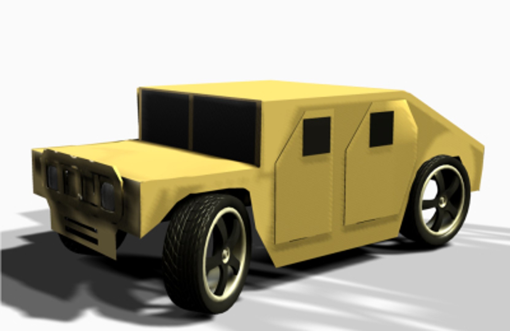 Humvee 3d Model