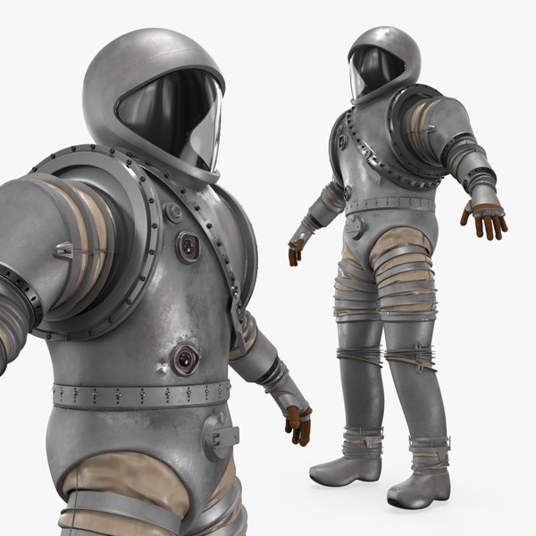 3D модель Ретро-скафандр для выхода в открытый космос RX-2 - TurboSquid ...