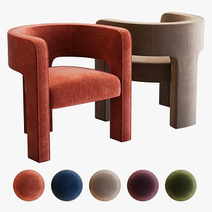 Crate and Barrel Sculpt Armchair
