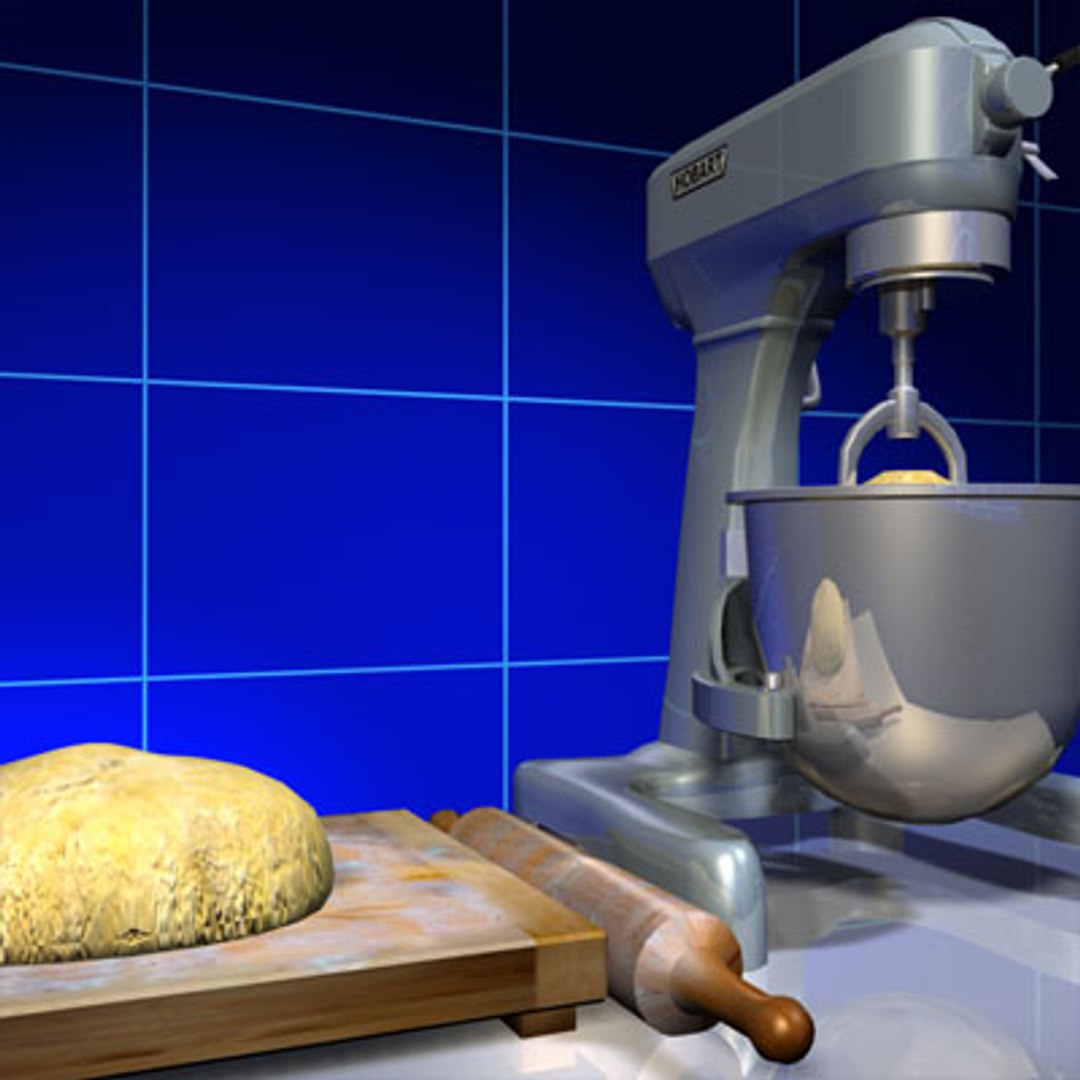 3ds max mixer bread 01