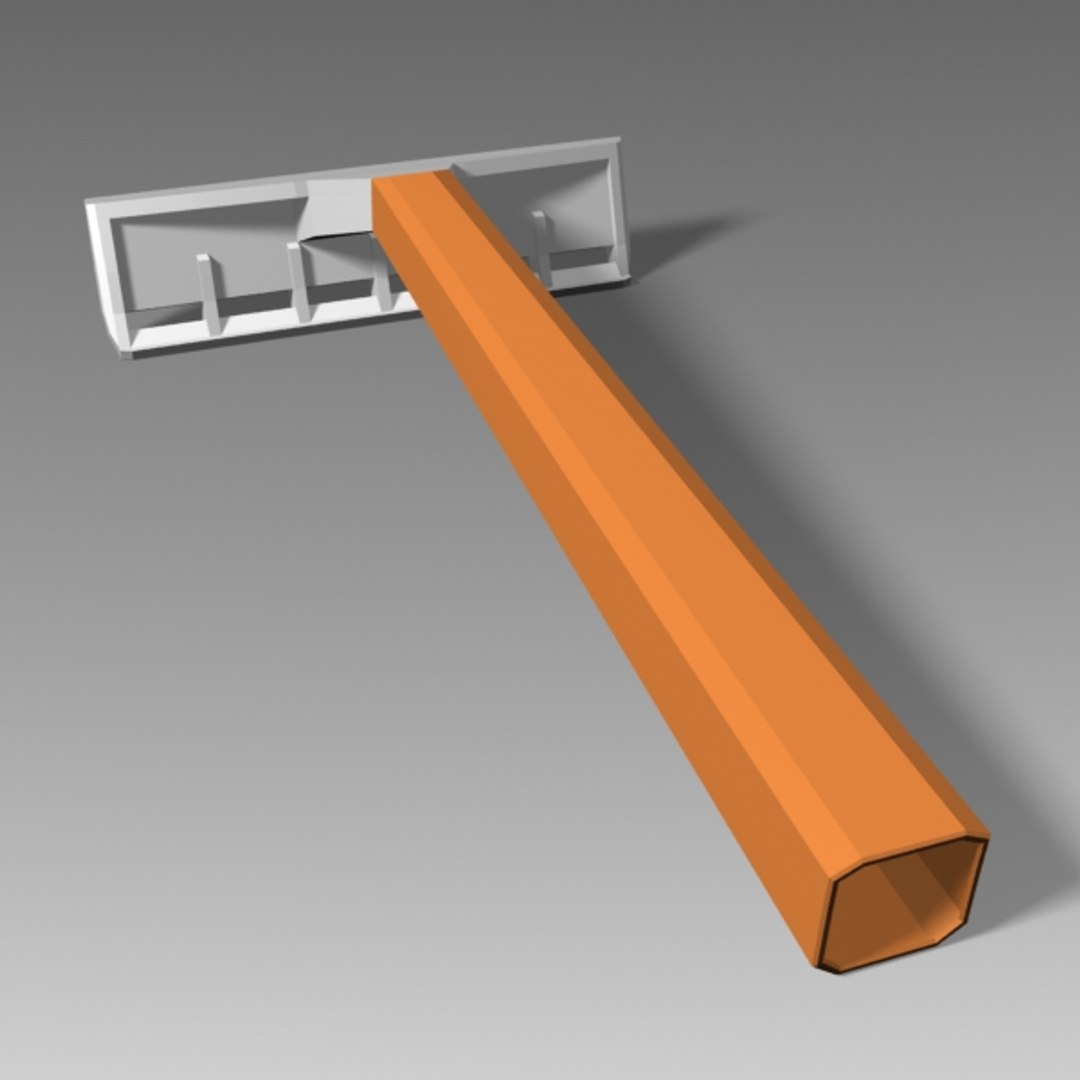 3d Model Disposable Razor
