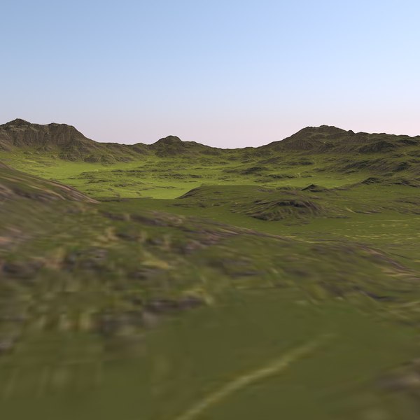 3d model terrain maps